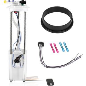 Electric Fuel Pump Assembly E3500M FG0407 Compatible for 1999-2003 GMC Sierra 1500 V6, 1999-2000 Sierra 2500 V8, Compatible for 1999-2003 Silverado 1500 V6, 2003-2003 Silverado 1500 V8