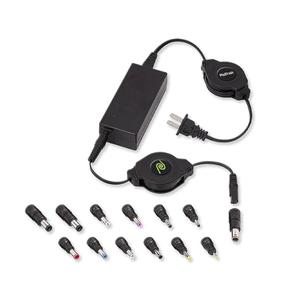 ReTrak 65W Universal AC Laptop Charger, ReTrak Laptop Charger with 13 Adapter Tips, Retractable Universale Laptop Power Adapter Charger, Ultrabook/Notebook/Netbook Wall Charger, ETCHGNBUNN2