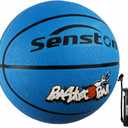 Senston Basketball Balls Basketballs Indoor Outdoor 27.5 inch Basketball (Blue, 27.5''/Size 5)