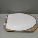 Bemis 1500EC 390 Lift-Off Wood Elongated Toilet Seat, Cotton White (Pack of 1)