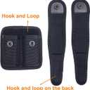 Molded Double Mag Pouch Tactical Universal Magazine Holder Fits Pistol Mag Single or Double Stack IWB or OWB Mag Pouch Law Enforcement Duty Mag Holder With Removable Top Cover and Hidden Snap