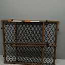Position & Lock Adjustable Wood Baby Gate (Farmhouse Collection)