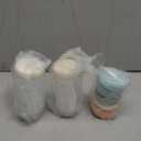 VITEVER [16 Pack] 4 oz Small Containers with Lids, Reusable Plastic Jars for Snack and Puree, Salad Dressing Container to Go, Deli Containers, Freezer Baby Food Containers, Dishwasher Safe, BPA Free