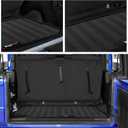 Custom Trunk Mat for 2018-2025 2026 Jeep Wrangler JL 2 Door Cargo Liner Accessories All Weather TPE Rubber Protection Mat (for 2018-2026 Jeep Wrangler JL 2 Door Cargo Mat)