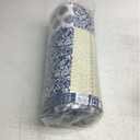 Mybedsoul Blue Boho Quilt Set King Size,3 Pieces Plaid Floral Bedspread Coverlet Set for All Season,Patchwork Reversible Bedding Set King 90"x104"