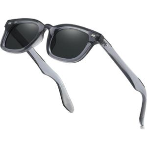 IGnaef Classic Square Sunglasses for Women Men Retro 90s Shades Sun Glasses UV400 Protection IF3755
