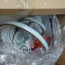 JONATHAN Y 11" Silver 1-Light Aluminum/Iron Pendant Light, Modern Minimalist Abstract Integrated LED, Adjustable Hanging Fixture for Kitchen Island Dining Room, ETL Listed JYL1704A