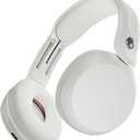 Skullcandy Icon 180 Wireless On-Ear Bluetooth Headphones, Up to 50 Hours Battery, Lightweight and Travel Ready, Secure Fit, Sweat and Water Resistant, Microphone iPhone Android - Bone