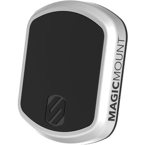 Scosche MPTFM MagicMount Pro Magnetic Car Phone Holder - Strong Magnet Mount for iPhone and Android - Secure Magnetic Flush Mount for Car Dashboard - Universal 360 Adjustable Mobile Cell Holder (1 Pack)