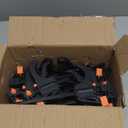 20 Pack 4 Inch F Bar Clamp, Medium Duty 70lbs One Handed Clamps/Spreader, Bar Clamps for Woodworking, Crafting, by GENHAKON