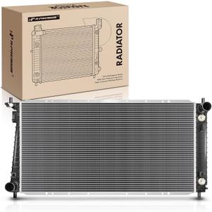 A-Premium Engine Coolant Radiator with Transmission Oil Cooler Compatible with Ford F150 99-03, F250 F350 Super Duty 99-03, Expedition 99-02 & Lincoln Navigator 99-02, Automatic Transmission