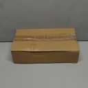 36 Pack 1oz Amber Glass Jars with Black Lids, Small Round Cosmetic Jars with with Inner Liners, Glass Containers for Homemade Creams, Candle, Skincare, Lotion, Travel