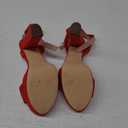 MERUMOTE Women's Fashion Platform Sandals Block Heels Wedding Summer Dress Shoes Size 8