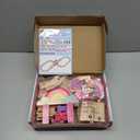 Lehoo Castle Wooden Train Set, Train Set for Toddlers 2-4, Wooden Train Track for Girls, Unicorn Toys for Girls Age 4-6, Toys for 3 4 5 6 Year Old Girl Gifts for Christmas Birthday