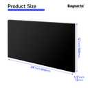 HDPE Sheet 1/2"x 12"x 24" Black Plastic Board