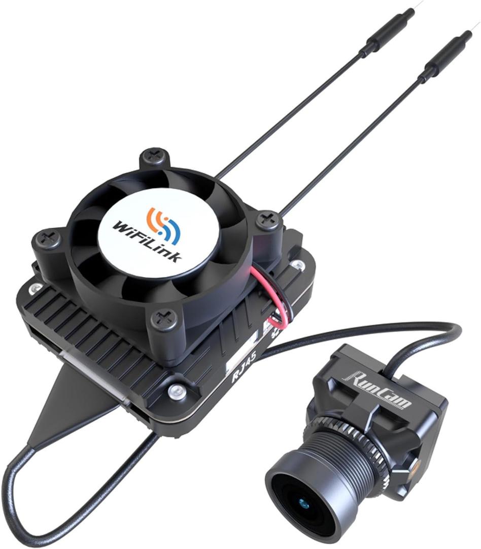 RunCam WiFiLink2 Digital 1080P60FPS HD FPV Camera System with Micro FPV Camera & VTX Transmitter Module for FPV Monitor on Mobile Devices Fixed Wing RC Car RC HobbiesBased On OpenIPC
