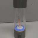 PUREPEBRIX Hydrogen Water Bottle Generator - Up to 6400 PPB & 12-Hour Hydrogen Retention - H2 Certified SPE/ PEM Tech - Portable, Recovery & Thoughtful Wellness Gift (Grey)