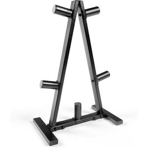 CAP Barbell A Frame Olympic Plate Rack, Dark Gray
