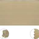 NOVINO RV Blinds Shades for Camper Window,RV Pleated Shades Camper Blinds for Travel Trailers Motorhome Motor Coach-62 W x 38" L, Cappuccino