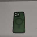 TOCOL for iPhone 16 Pro Max Phone Case Compatible with Magsafe Full Camera Protection Drop Protection Magnetic Translucent Matte Back Bumper Phone Case for 16 Pro Max 6.9-Inch (Alpine Green) | Drop Protection, Magnetic, Translucent, Matte Back