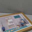 Upgraded Pet Screen Door Opening Fits Doors Up to 36"x84", Heavy Duty Cat Proof Mesh Screen Door with Zipper Closure, Prevent Cats Running Out from Home, Bedroom, Living Room, Kitchen, (White)