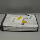 100% Blackout Shield Linen Blackout Curtains for Bedroom 96 Inches Long, Back Tab/Rod Pocket Living Room Drapes, Thermal Insulated Blackout Curtains 2 Panels Set, 50" W x 96" L, Beige