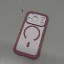 Miracase Magnetic for iPhone 17 Pro Case 6.3" [Compatible with MagSafe] Full-Body Phone Case with Built-in Glass Screen Protector & Camera Control,Drop Proof iPhone 17 Pro Cover, Lilac