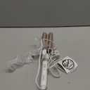 Conair Double Ceramic 3 Barrel Curling Iron, Triple Barrel Waver Hair Tool Creates Deep, Continuous Waves, Hair Curler for All Hair Lengths, White/Rose Gold (1 inch)