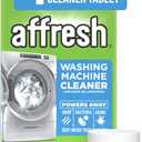 Affresh Washing Machine Cleaner, Helps Power Away Odor Causing Bacteria & Grime Deep Inside Pump, Valve & Hoses, 5 Time Release Tablets, 5 Month Supply