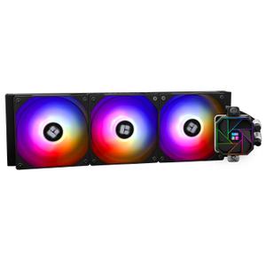 Thermalright Aqua Elite 360 V3 Water Cooling CPU Cooler, 3 PWM ARGB Fans with S-FDB Bearings,Efficient PWM Controlled Pump,for AMD/AM4/AM5, Intel LGA1150/1151/1200/2011/1700, (AE360 V3) (AE360 BLACK V3, BLACK)