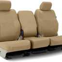 Coverking Custom Fit Seat Cover Designed for Select GMC Models: 1 Row, Ballistic Fabric, Cashmere