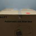 Automatic Cat Litter Box 90L, Self-Cleaning Litter Box - WiFi/Smart APP Control, Night Mode, Anti-Pinch Safety System for Multiple Cats, Includes Premium Mat & Waste Bags