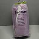 Bedsure GentleSoft Sherpa Fleece Throw Blanket for Couch - Thick and Warm Throw for Girls and Women, Soft Fuzzy Plush Kids Blanket for Winter, Lilac, 50x60 Inches