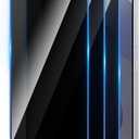 3 Pack Privacy Screen Protector Designed for Samsung Galaxy S25 Ultra,Full Coverage Anti-Spy Tempered Glass Film,9H Hardness,Anti-Fingerprint,Bubble Free,Easy to Install