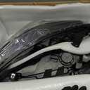 munirater 1 Pair Headlights Replacement for A-ccord Sedan 2013 2014 2015 Headlamp DRL Halogen Black Driver and Passenger Side RH&LH