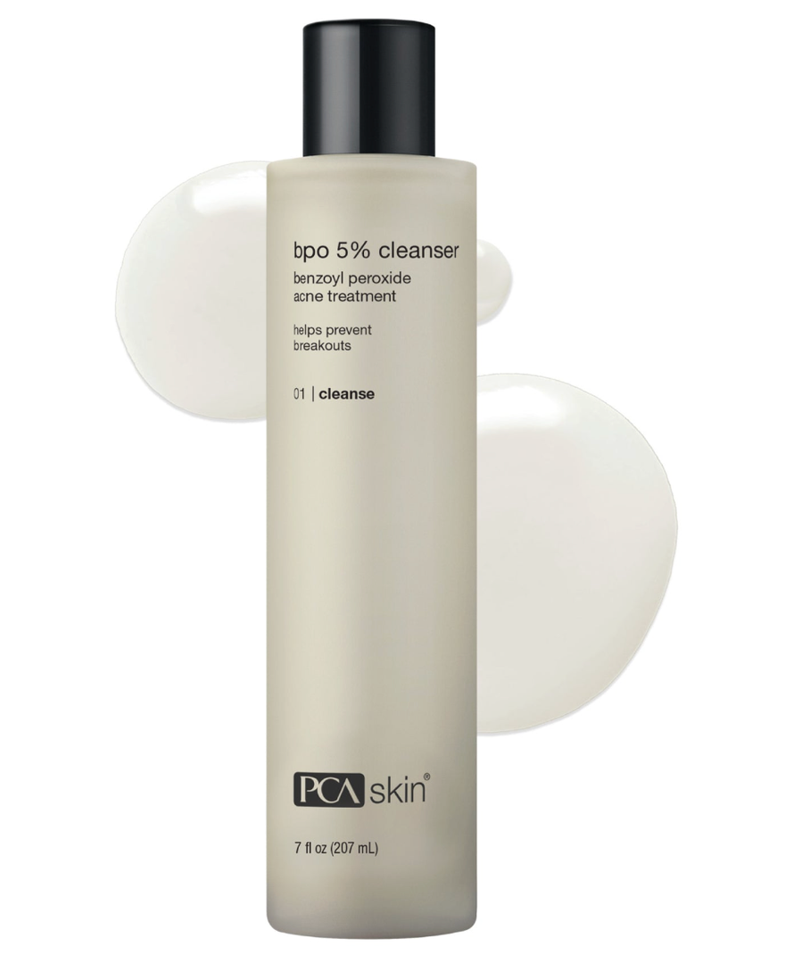 PCA SKIN Bpo 5%Cleanser Benzoyl Peroxide Acne Treatment