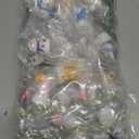 48 Pcs Winter Mini Resin Snowman Tiny Snowman Figurines with Colored Hat Garden Miniature Landscape Accessories Dollhouse Hide Crafts Decor (Lovely)