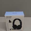 TECKNET Bluetooth Trucker Headset, Single and Dual Ear Wireless Headset with Mic for Work Noise Cancelling, 50Hrs 3 EQ Music Modes Trucker Bluetooth Headphones for PC, Drivers, Office, Call Center