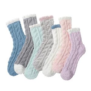 Premillow Womens Fuzzy Socks Fluffy Socks Women Winter Cozy Sock Warm Slipper Home Sleeping Sock for Women