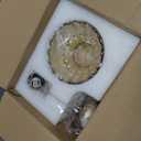 Vintage Amber Bedroom Wall Sconces 1-Light Hardwired Wall Mount Wall Light Fixtures for Bathroom Hallway Kitchen Dress Room