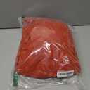 ZESICA Women's Spring Long Sleeve Maxi Dresses 2026 Crew Neck Swiss Dot Tiered Flowy A Line Wedding Cocktail Party Dress (Orange)