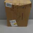 3.7 inch Thickened Orthopedic Dog Beds for Extra Large Dogs, Supportive Dog Sofa Bed with 28D Egg-Crate Foam, Removable Washable Cover, Waterproof Lining, Half-Round Design for Puppy,Senior,Sick (Grey)