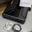 VEVOR Gun Safe for Pistols, Biometric Gun Safe with Three Quick Access Ways of Fingerprints, Passwords and Keys, Handgun Safe for 1 Pistol for Home, Bedside, Nightstand, Wall