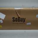 SoBuy Wall Mounted Shoe Cabinet with Motion Sensor LED Light, 19.7"x7.5"x51.6"
