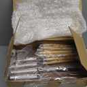 Dispowreath 30 Sets Employee Appreciation Gifts Bulk Inspirational Leather Journal Notebooks with Bamboo Pens Thank You Gifts for Teacher Nurse Coworker Team Staff Social Worker (Brown)