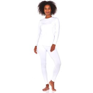 Thermajane Womens Thermal Underwear (White, L)