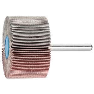 PFERD 45241 Mounted Flap Wheel, Aluminum Oxide A, 2" Diameter x 1" Length, 1/4" Shank, 180 Grit, 23000 Max RPM (Pack of 10)