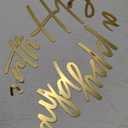 Yousoontic 23 x 20 Inches Happy Birthday Sign for Backdrop Large Happy Birthday Sticker Acrylic Mirror Decal Letter Sticker for Balloon Arch Party Sign Wall Decor, Peel Off The Acrylic Film(Gold)