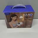 pryfey Hand Massager, 9 Modes 9 Intensities Hand Massage, Cordless Hand Massager for Arthritis and Carpal Tunnel, Gift for Men Women Parents Relaxation at Office,White