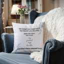 Mental Health Office Decorative Pillow Covers 18x18, Inspirational Positive Affirmation Decorative Throw Pillow Covers for Counseling Therapy Office Home